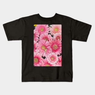 Pink Gerberas Kids T-Shirt